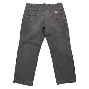 Carhartt Relaxed Fit Cargo Carpenter Designer Work Khaki Pants 38x30